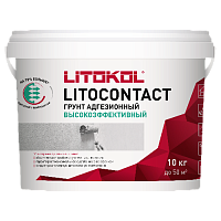 Адгезионная грунтовка LITOCONTACT, LITOKOL, ведро, 10 кг
